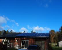 Installation photovoltaïque à Villance