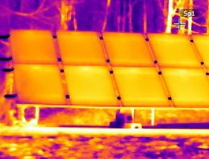 thermographie panneaux photovoltaiques